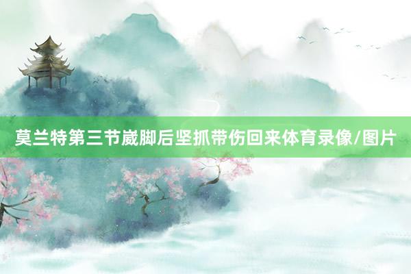 莫兰特第三节崴脚后坚抓带伤回来体育录像/图片