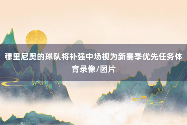 穆里尼奥的球队将补强中场视为新赛季优先任务体育录像/图片
