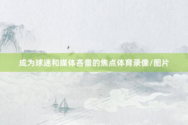 成为球迷和媒体吝啬的焦点体育录像/图片